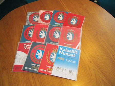 Grønland - Årsmapper 1977-1988