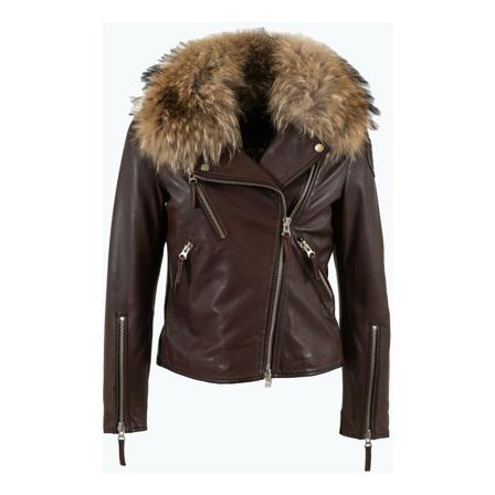 Blauer Leather Jacka brun, Dam, Dam, Storlek: XS