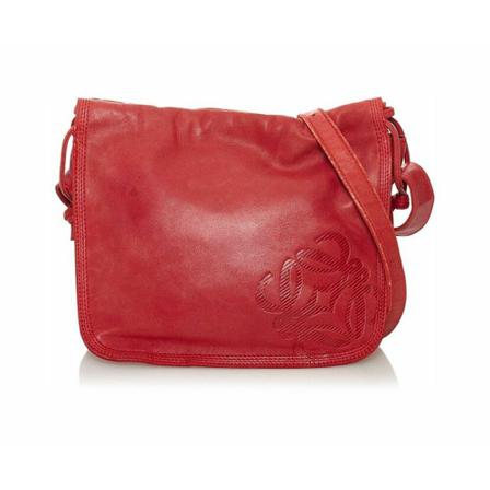 Loewe Pre-owned, Cross Body Bags Rood, Dames, Maat:ONE Size