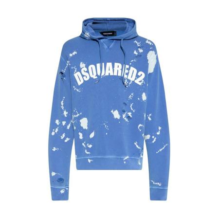 Dsquared2 Sweatshirts Hoodies Blå, Herre