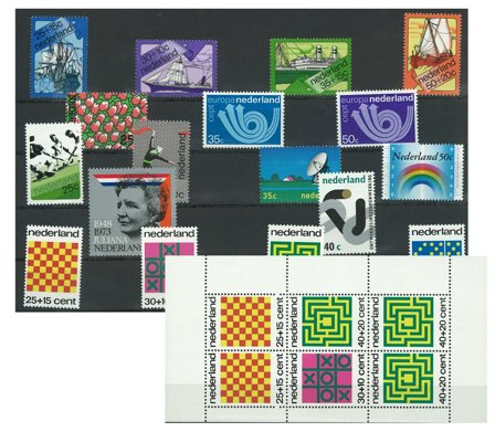 Holland årgang 1973 - Postfrisk