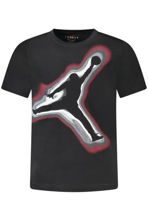 Jordan T-shirt Maniche Corte Bambino Nero