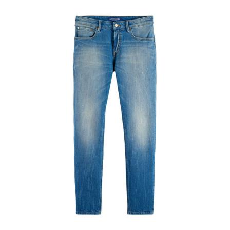 Scotch & Soda Jeans , Blauw , Heren , Maat: W33 L34