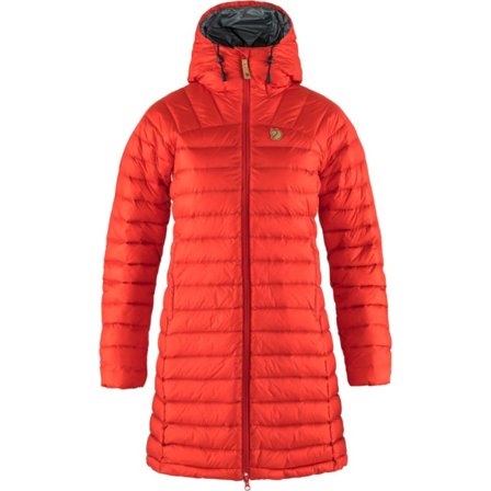 Fjällräven Women's Snow Flake Parka Women down-lined parkas Red M