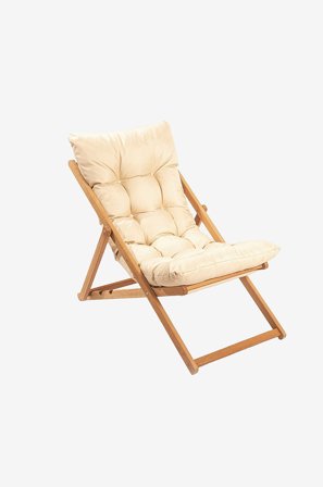 Hanah Home - Puutarhatuoli Miya 005 - Ruskea - Aurinkotuolit - - Homeroom