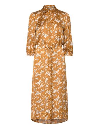 Sc-Moa Dresses Shirt Dresses Gul Soyaconcept*Betinget Tilbud