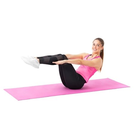 Atom Yoga- og træningsmåtte 3mm - Pink