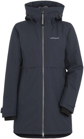 Didriksons W's Helle Parka 6 Dark Night Blue