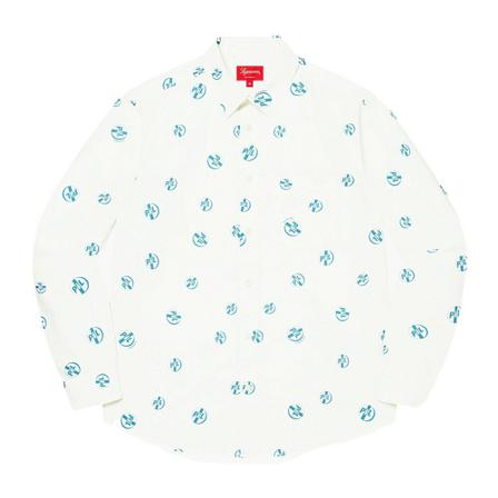 Supreme, Shirts Wit, Heren, Maat:XL