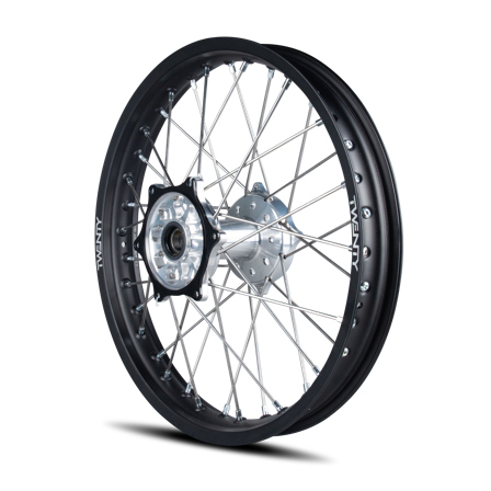 Twenty MX Rear Wheel Black-Silver 19" - Suzuki RMX 450Z 2010-2019