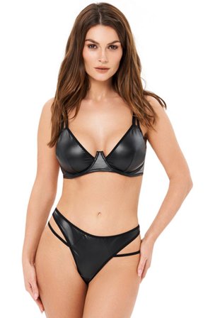 Kotek Blackelia 2-pcs Set Black - Vuxen.dk: Lingeri & undertøj