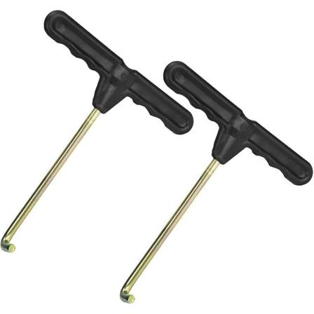 2 stycken studs för studsmatta 13*11,5cm, verktyg för att dra studs, studsmatta T-krok, dra studsmatta, verktyg för tält