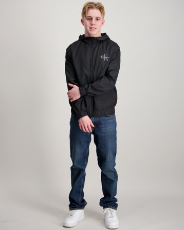 Calvin Klein MONOLOGO ESSENTIAL JACKET Zwart Jassen Jongens - Kids Brand Store