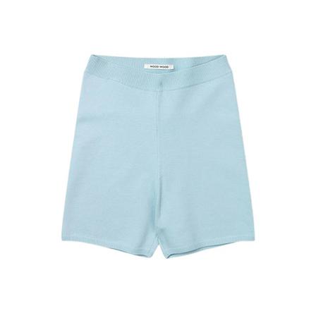 Wood Wood Knit Shorts 12210901-4202 Blå, Dame