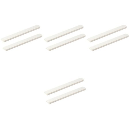 4 Selvklæbende skuffeskinner til skab, kompatible med IKEA, 16.5