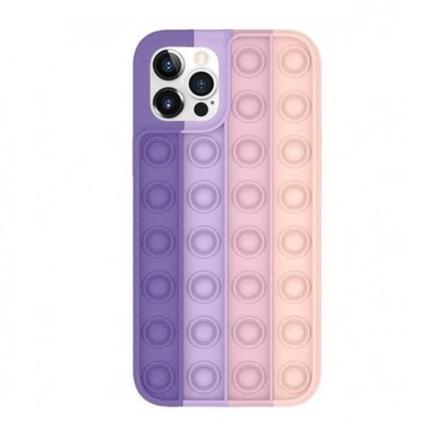 Iphone 11 (6.1) Skal Med Pop It (lila/rosa) Multifärg