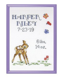 Stickpackung Bild Baby Hirsch - Design Works Crafts