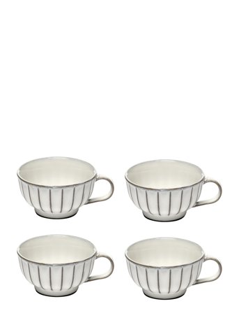 Serax Cappuccino Cup White Inku By Sergio Herman Set/4 - White - 20 CL