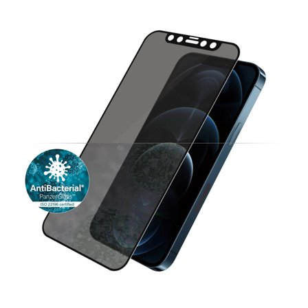 PanzerGlass Privacy Screen Protector iPhone 12 Pro Max | Edge-to-Edge