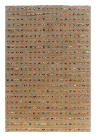 Tapis Kilim Nimbaft 206X294 Marron (Laine, Afghanistan)