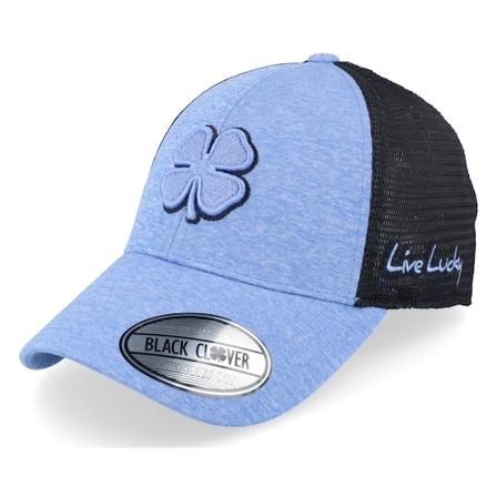 Black Clover - Blå flexfit Keps - Perfect Luck 16 Ultramarin/Black Flexfit @ Hatstore