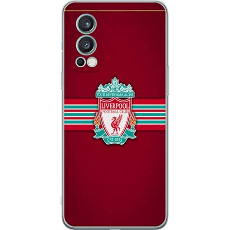 Kompatibel Mobilcover til OnePlus Nord 2 5G Liverpool FC fodboldtrøje rød supporter merchandise