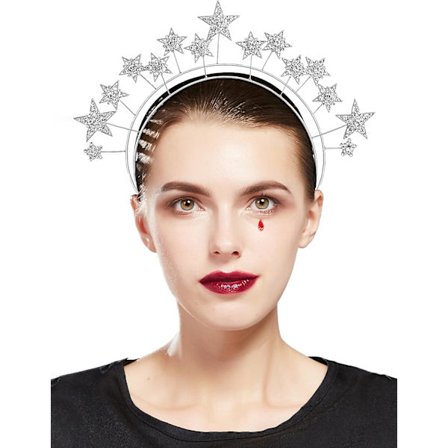 Vintage Halo-krone Hodepynt Gudinne Halo-krone Kostyme Pigg Hode