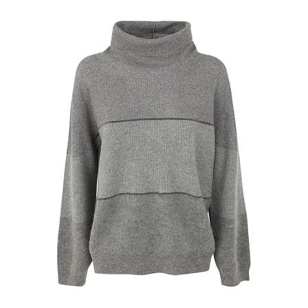 Fabiana Filippi, Turtlenecks Grijs, Dames, Maat:L