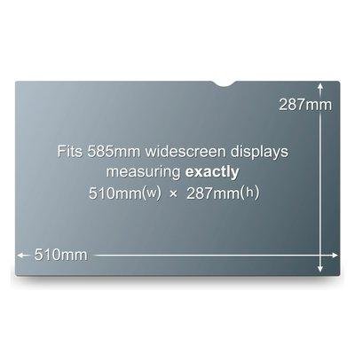 3M personvernfilter for 23" widescreen - personvernfilter for skjerm - 23" bredde