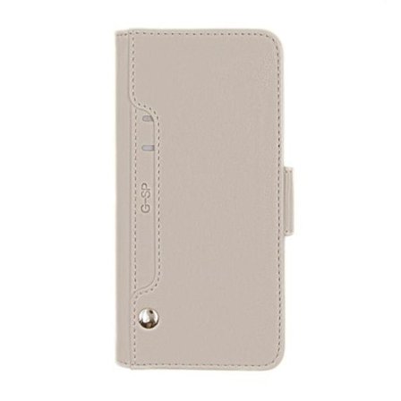 iPhone 11 Pro Max Flip Stand PU Leather Extra Card Wallet Case Grey