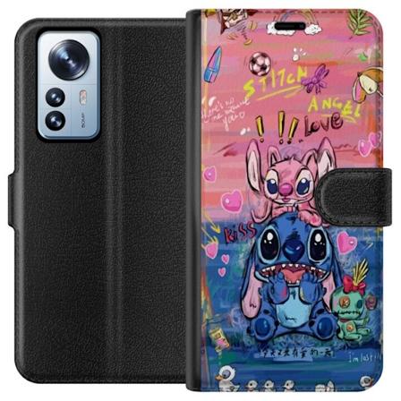 Xiaomi 12 Pro Lompakkokotelo Stitch taide