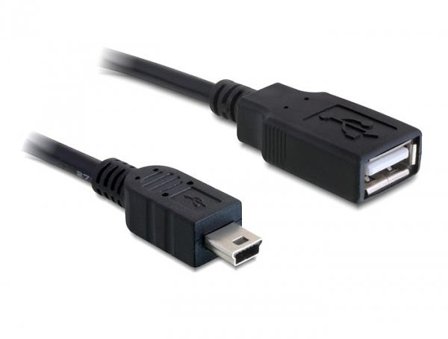 Delock USB-kabel - USB til mini-USB type B - 50 cm