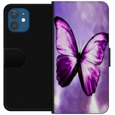 Apple Iphone 12 Plånboksfodral Fjäril