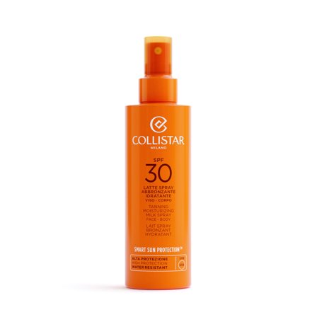 Collistar Latte Spray Abbronzante Idratante SPF30 200ml - Latte solare corpo alta prot.