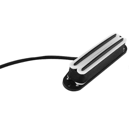 Hot Rail Pickups Double Track 11K Alnico5 Kitara Mikrofoni Sopii Strat Tele Sähkökitaralle, Valkoinen