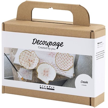 Creativ Company DIY Découpage-kit Skjell