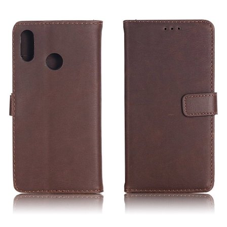 Huawei P20 Lite Fodral i retro stil - Brun