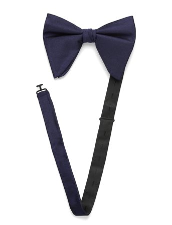 AN IVY | Navy Oversized Bow Tie | ONE SIZE