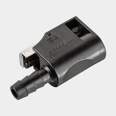 Brandstofkoppeling Scepter, vrouwelijk, 8 mm (5/16′′) slang, Johnson/Evinrude