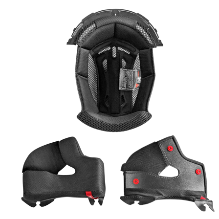 Innenpolster Shot Trek Schwarz Schwarz L