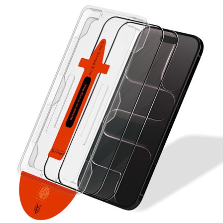 2-pakning iPhone 17/Pro Max/Pro/Air Skjermbeskytter - Herdet Glass | [Automatisk Installering] - Boblefri iPhone 17 Air