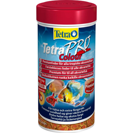 Tetra - Pro Colour 250 ml - Akvaristikk - Fiskefôr & fiskemat - Granulatfôr - ZOO.no