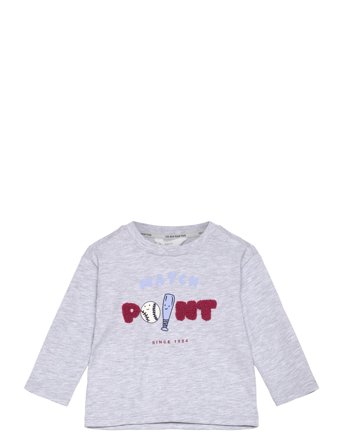 Mango | Long-Sleeved T-Shirt With Embossed Print | 110