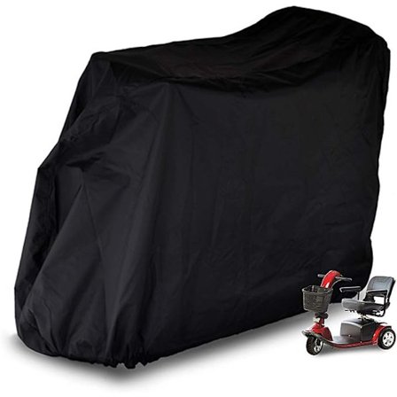 Heavy duty mobil scooter cover, 170*61*117cm mobil cover vandtæt klæde, regntæt mobil regnslag, med opbevaringspose, til udendørs opbevaring