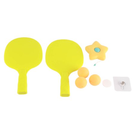 Inomhus Hängande Bolltränare Bordtennis Övning Förälder Barn Interaktiv Pedagogisk Leksak Gul
