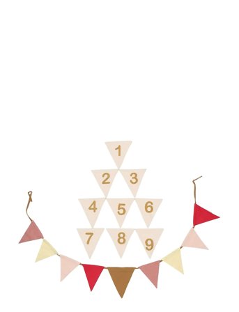 Fabelab Garland Rose Mix - Birthday - Multi/patterned - ONE SIZE