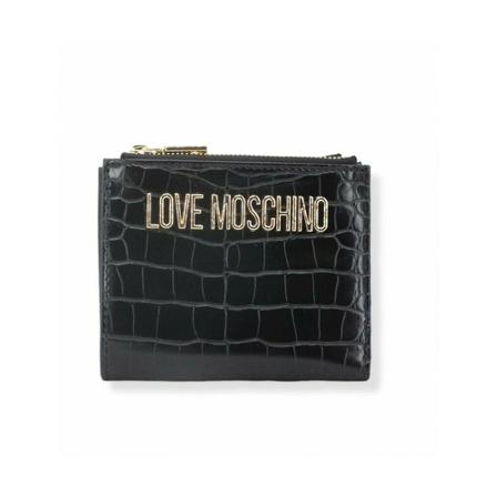 Moschino Wallets ; Cardholders , Zwart , Dames , Maat: ONE Size
