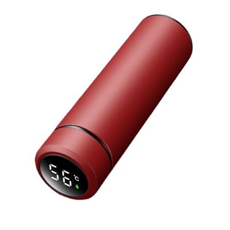 500ml Smart Isoleringskopp Vattenflaska Led Digital Thermal Muggs
