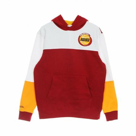 Mitchell & Ness hoodie nba fusion fleece 2.0 hardwood classics houroc Rød, Herre