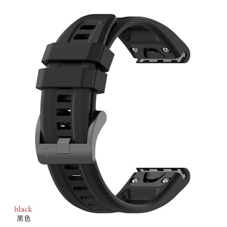 26mm silikonrem for Garmin fenix 7X 7 7S 6X 6 Pro 6S 5 5X Plus Smartwatch Armbånd for Garmin Descent mk2i mk3 51mm 11